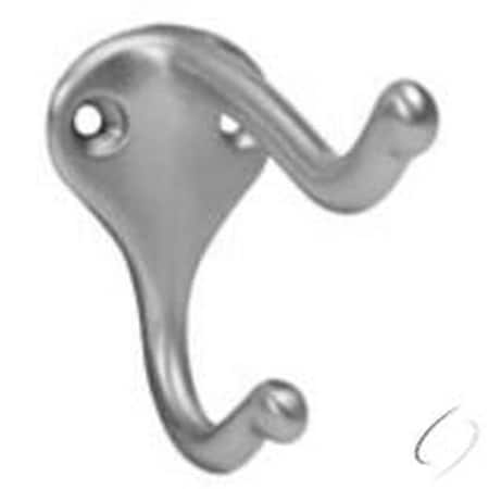 Ives Residential Solid Brass Coat and Hat Hook Satin Chrome Finish 571B26D